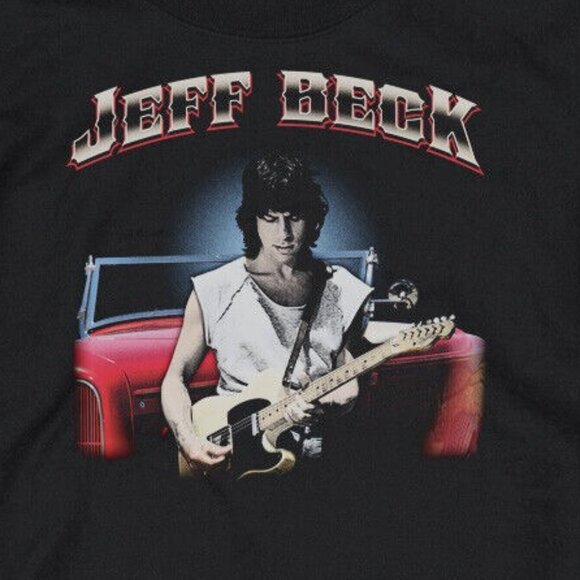 Jeff Beck Jeffs Hotrod Sweatshirt Classic Rock Music Crewneck Pullover 05 - Picture 2 of 5